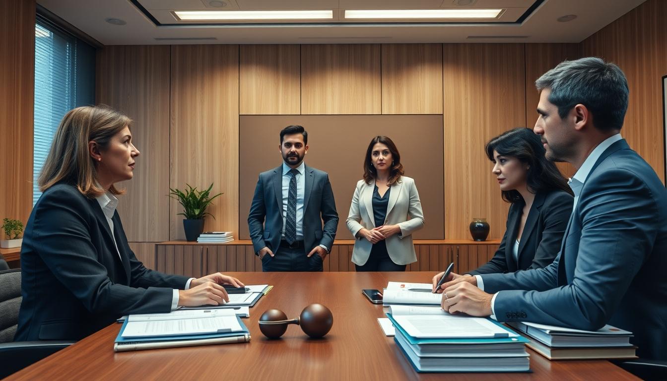 Family elder care planning discussion